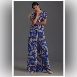Anthropologie The Somerset Jumpsuit: Chiffon Edition